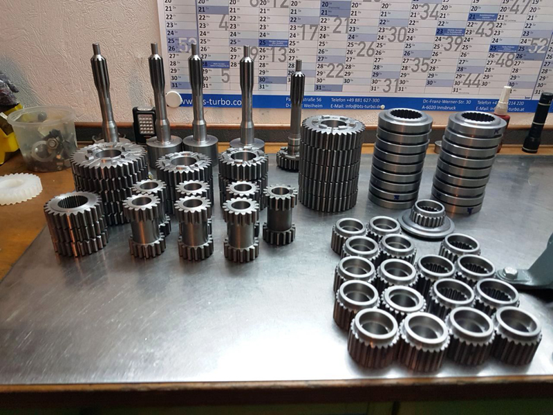 Verzahnungsteile Antriebstechnik Auto